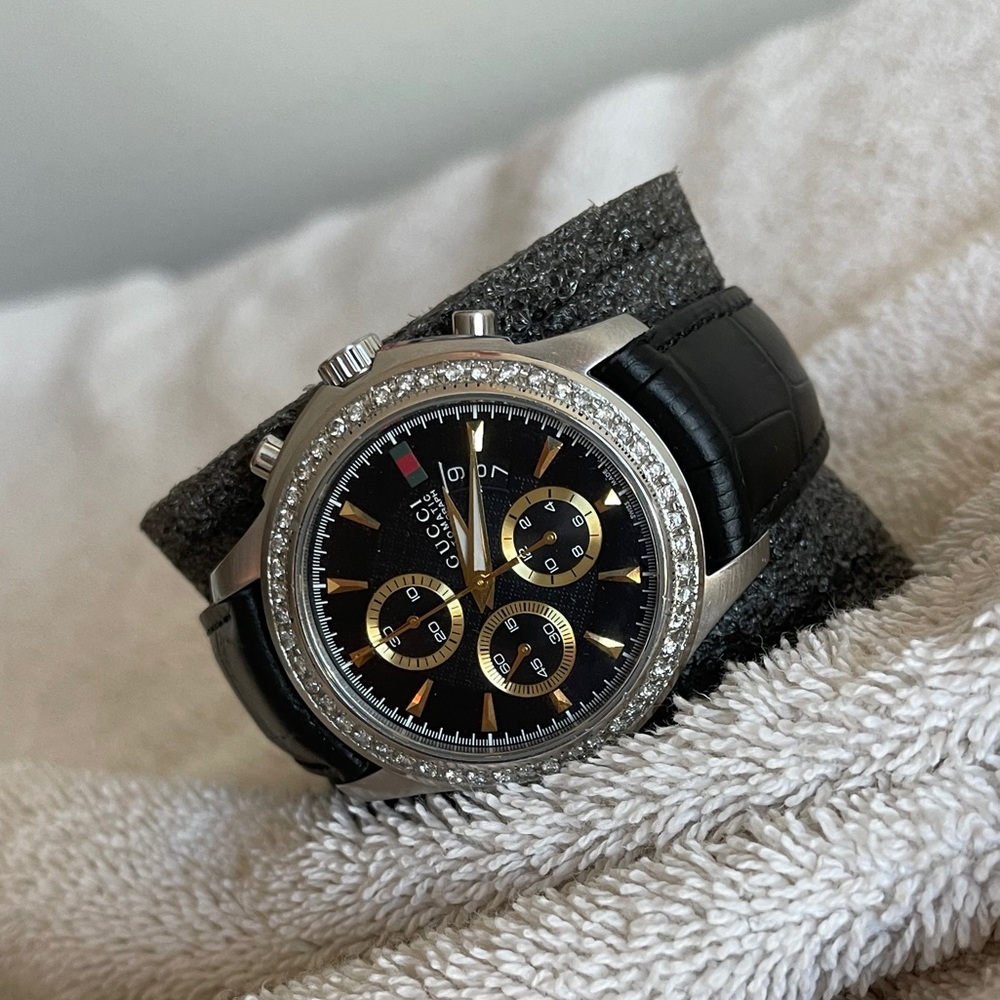 Gucci Automatic 46mm 1.4ct diamond Men’s Watch